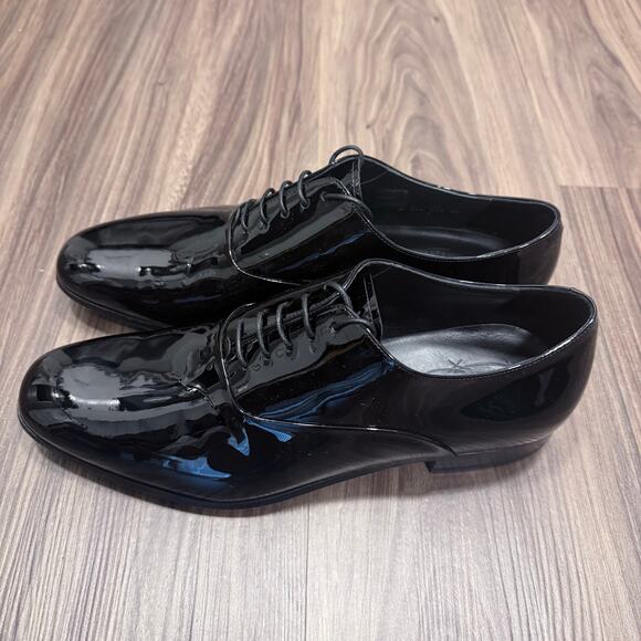 J.M. Weston Black Patent Leather Oxford Shoes w/ Box UK 7 main image 5